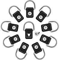 Yosoo Health Gear Anillo D de Kayak de Aparejo de Pesca- 10Pcs Kayak Rigging D Rings- D-Anillos de Canoa Kayak para…